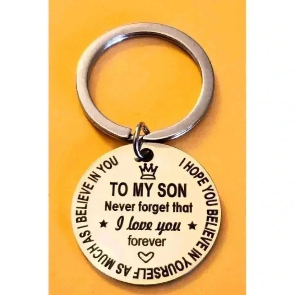 COPY - To my son I Love You Keychain